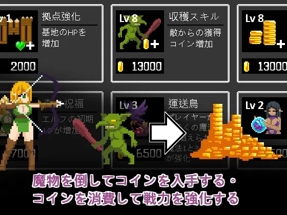 エルフTD- 淫欲の魔物襲来！森の村の大危機! (v1.2) 预览图 6