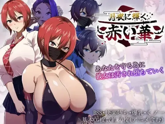 月夜下辉映的赤红之花 封面