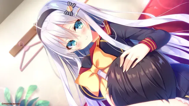 与女朋友的甜蜜生活~你喜欢一心一意的银发美少女吗？ 预览图 7