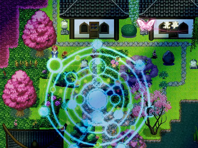 绽于枝垂樱下~Flowering Across the Hakugyokurou 预览图 8