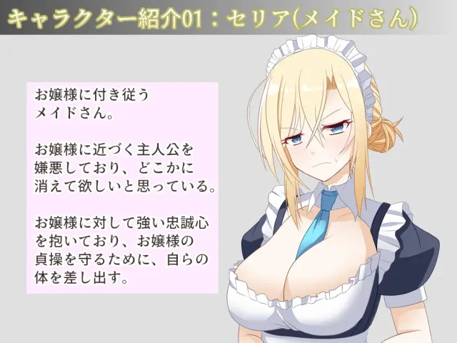 宅邸女仆妊娠计划～代替大小姐来抱我吧！～ 预览图 6