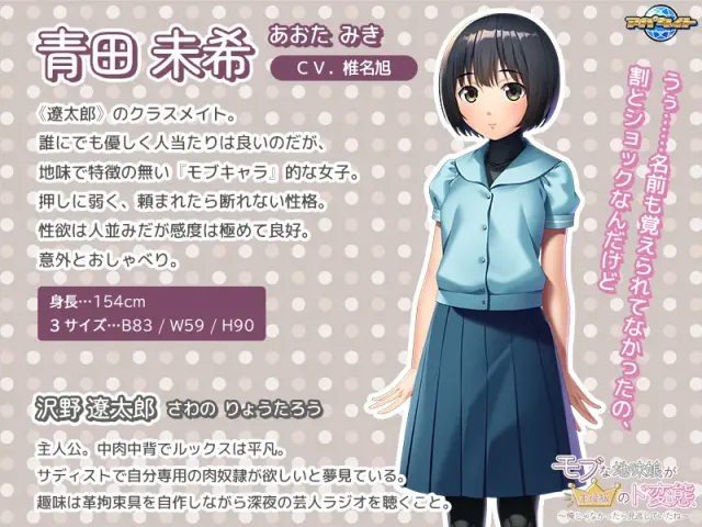 モブな地味娘が主役級のド変態～俺じゃなかったら見逃していたね～ 预览图 2