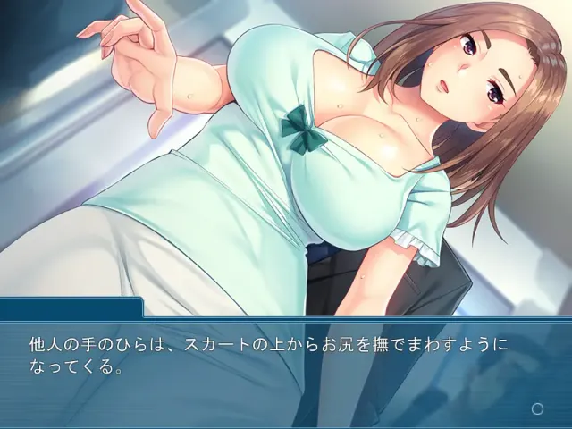 色情熟女演员~在拥挤的电车里瞒着丈夫撸别人的棒子~ 预览图 2