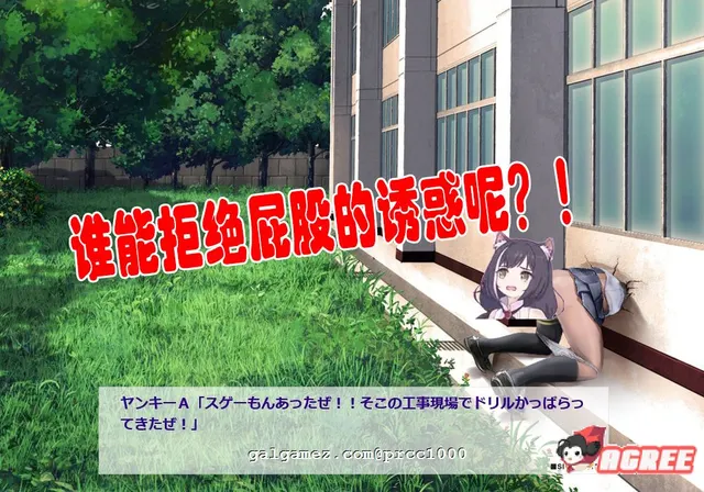 嚣张风纪委员长中里杏里卡在洞里后，怀恨在心的混混们聚集过来了w 预览图 2