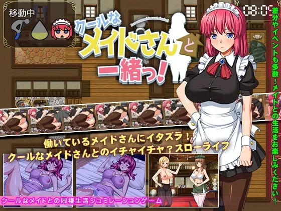 クールなメイドさんと一緒っ! 封面
