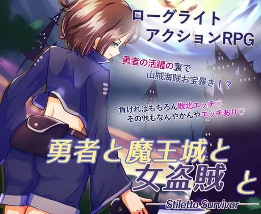 勇者と魔王城と女盗賊と ――Stiletto Survivor―― 封面
