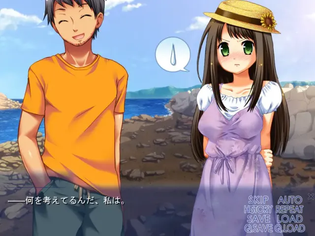 少女在盛夏的海岸 预览图 2