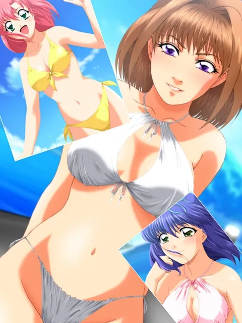 ハーレム!? 女子高生水着CG集総集編 サマーパラダイス 预览图 4