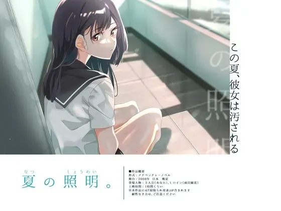 夏日光影。 封面