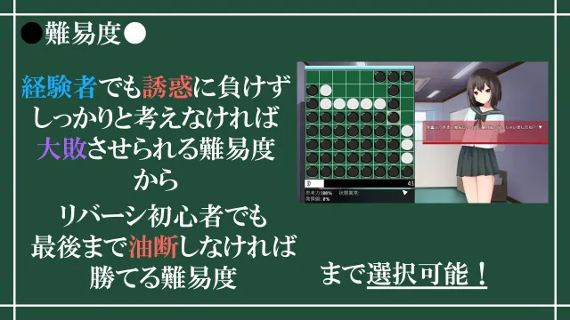 诱惑之黑白棋 -被诱惑、被击败、被夺走的黑白棋游戏 Reversi of Temptation 预览图 6