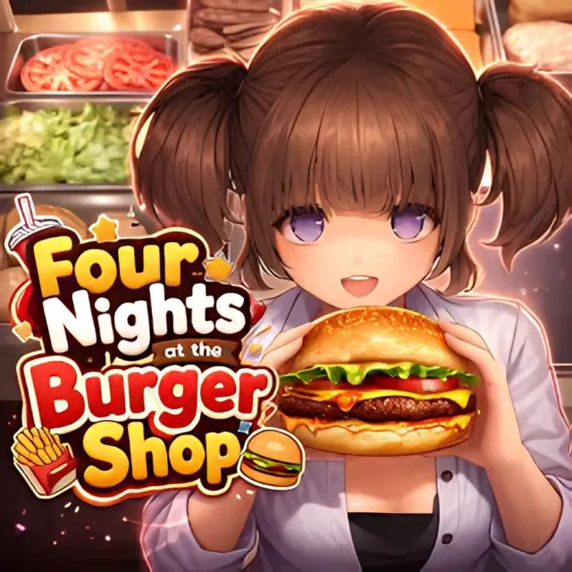 Four Nights at the Burger Shop ～一边吃汉堡一边被吃的迷你游戏～ 封面