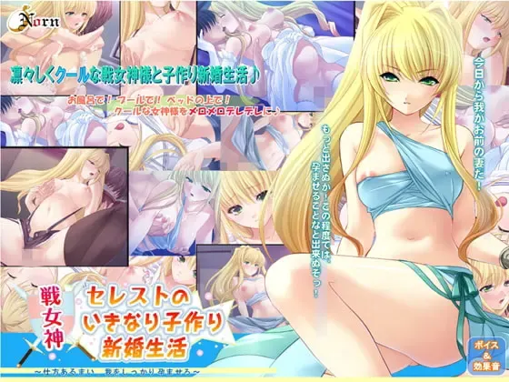 战女神塞蕾斯特的突然造人新婚生活～也没办法了，给我好好怀孕～ 封面
