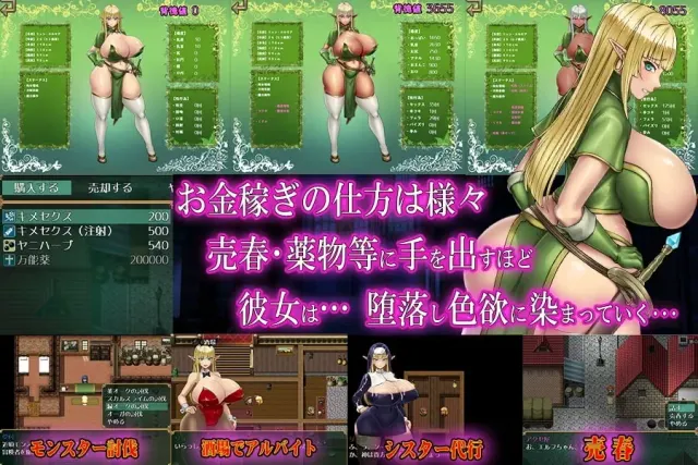 才不会堕落呢！天真的妖精剑士 预览图 1