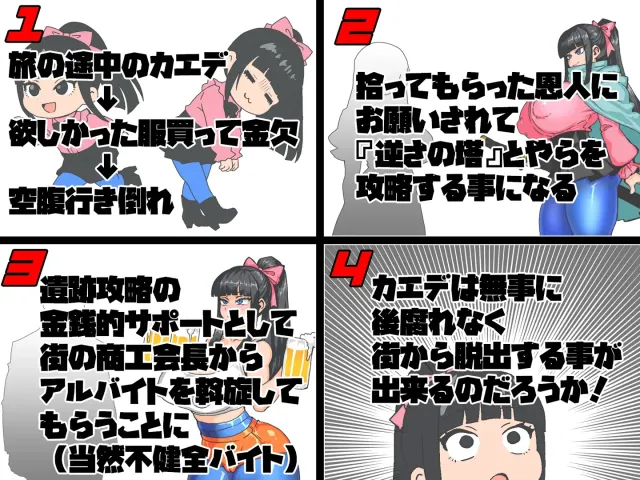 女剑士枫 性骚扰打工与倒置之塔 预览图 2