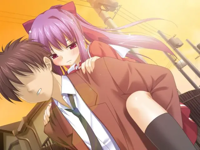 秋色正浓的～夕阳色的商店街～ 预览图 2