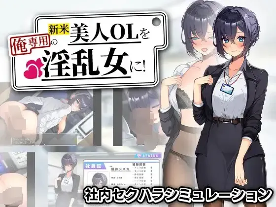 把新人美人OL变成我专用的淫乱女！ 封面