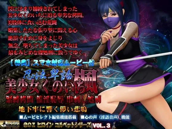 美少女くのいち 楓 封面